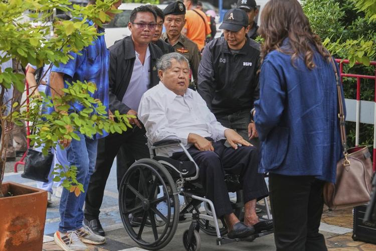 Thai construction magnate surrenders on felony negligence charges over building collapse in quake