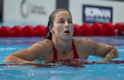 Swimmer Sydney Pickrem navigates mental health hurdles to double Pan Am Games gold