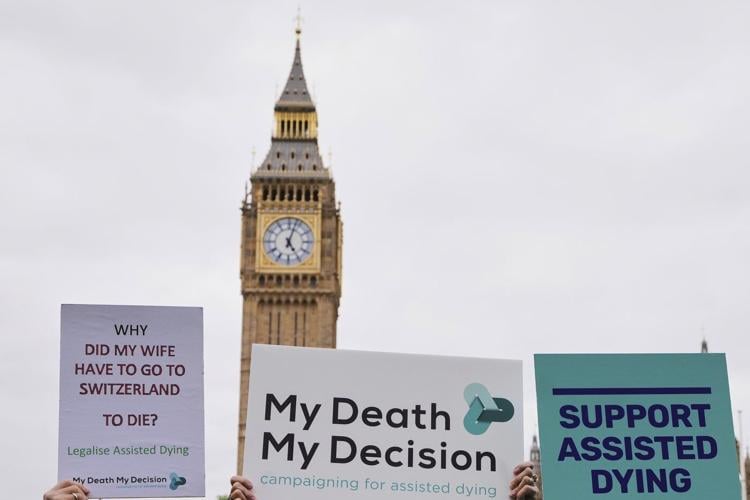 UK lawmakers back bill to allow terminally ill adults to end their lives
