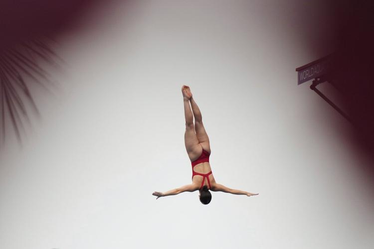 Montreal's Simone Leathead wins high-diving silver at World Aquatics Championship