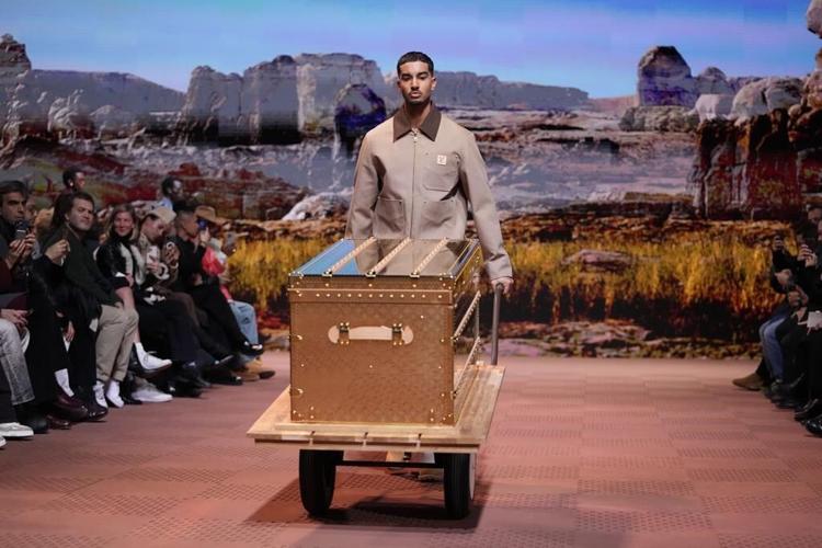 Pharrell Williams’ sophomore collection at Louis Vuitton showcases Americana, Native American spirit