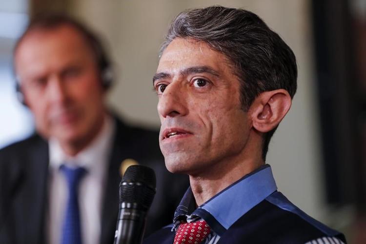 Children of imprisoned Iranian activist Narges Mohammadi accept the Nobel Peace Prize on her behalf