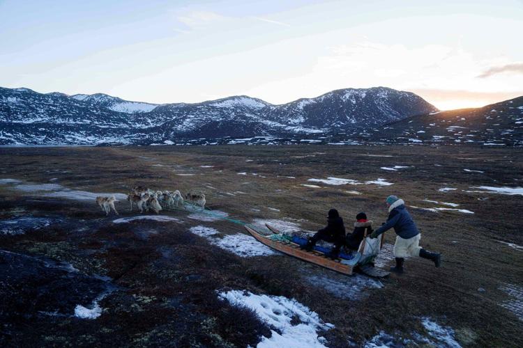 A Greenland sled dog champion fears for his culture as climate change melts the ice