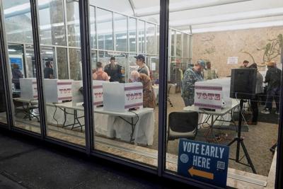 Wisconsin sees high turnout on the first day of in-person absentee voting
