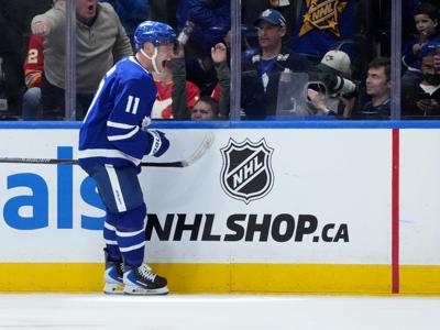 'More engaged' Domi helps Leafs battle past Flames 4-3