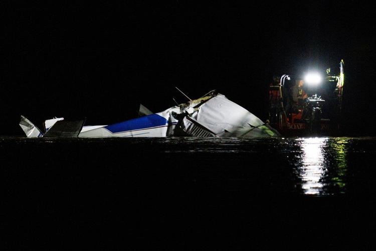 Small plane hit power line before crashing into the Platte River in Nebraska