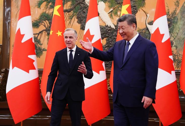 Carney meeting with Chinese President Xi Jinping