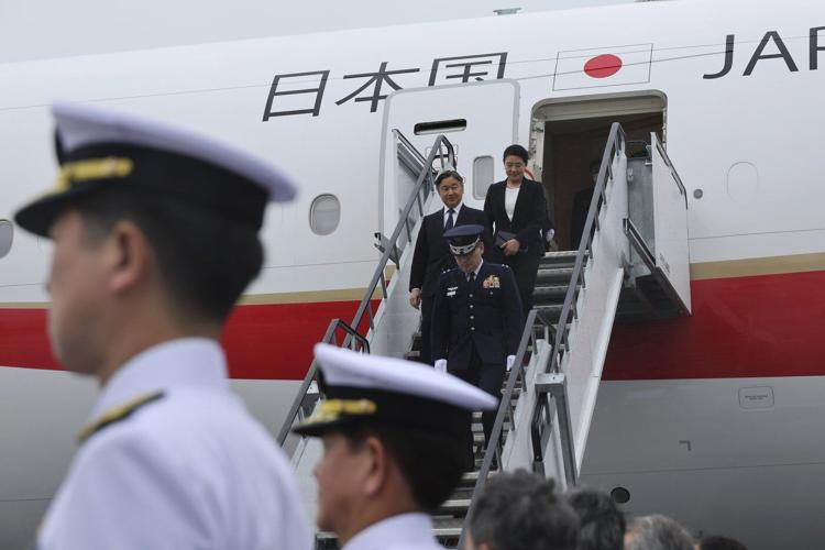 Japanese emperor visits Iwo Jima to honor the dead in one of WWII's fiercest battles