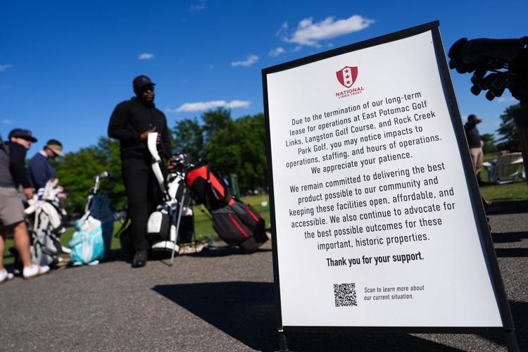 White House East Wing debris dumped at nearby golf course has toxic metals, a report says