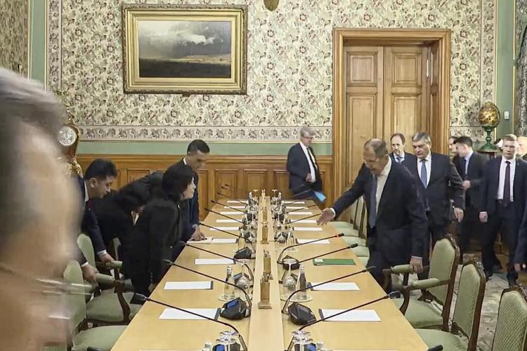 North Korea's top diplomat is in Moscow as Pyongyang sent troops to help the war on Ukraine