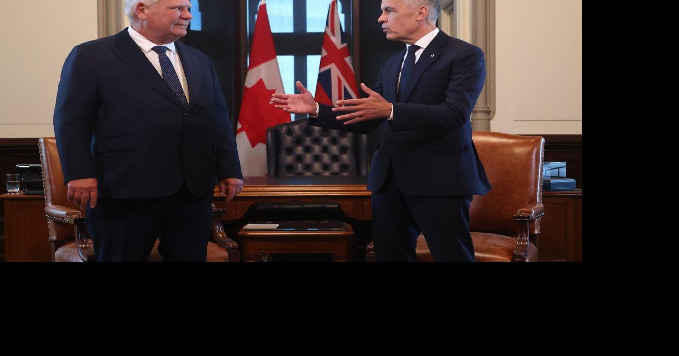 Carney briefing Premier Ford on trade talks with U.S. – thecanadianpressnews.ca  www.thecanadianpressnews.ca
