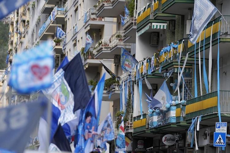 Napoli fans celebrate again in anticipation of soccer title