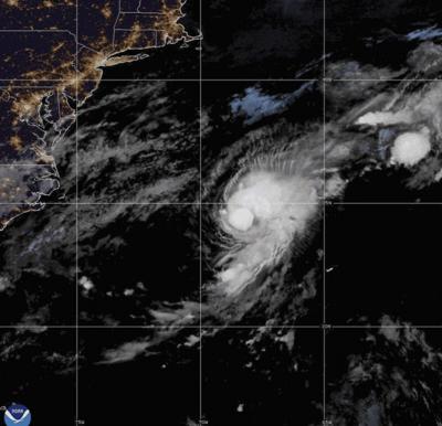 Tropical Storm Dexter churns in the Atlantic, but it's expected to move away from the US coast