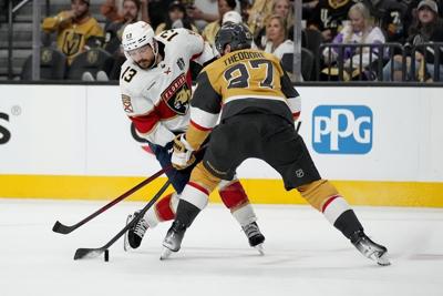 Golden Knights know Panthers won't quit despite Game 1 loss