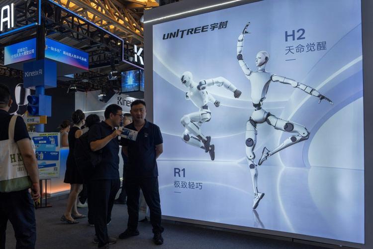 Shares in Chinese humanoid robot maker Unitree soar in Shanghai trading debut