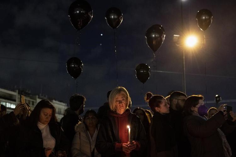 Thousands march in Greece as anger builds over train deaths