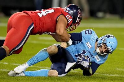 Alouettes record nine turnovers to stun Argonauts 38-17 in CFL East final
