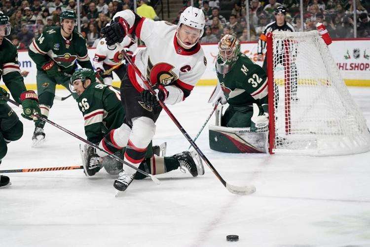 Kaprizov leads Minnesota Wild to 4-2 win over Ottawa Senators