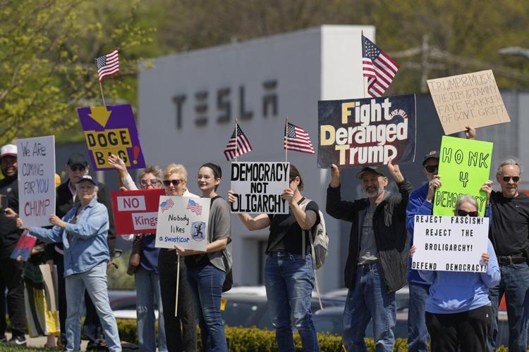 As Musk gained power in Washington, his popularity has fallen, an AP-NORC poll finds