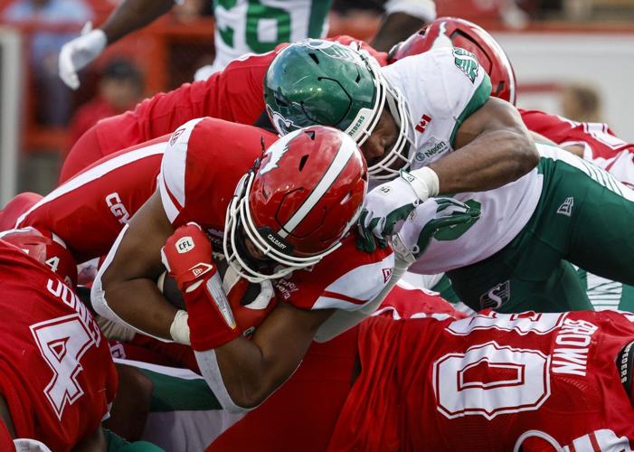 Stevens scores OT touchdown for Roughriders in 40-37 win over Stampeders