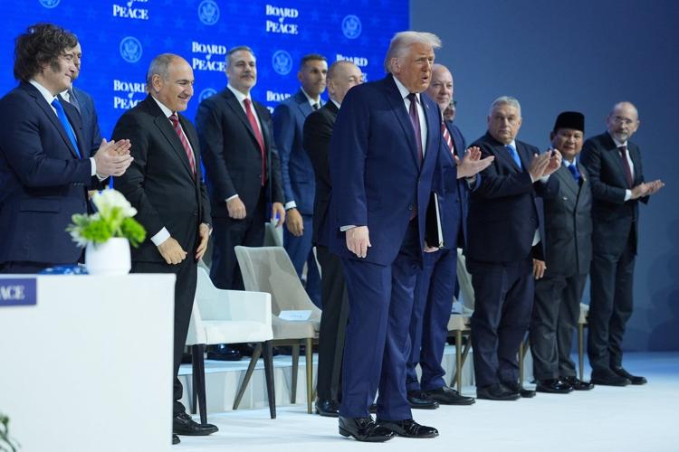Trump is rolling out his Board of Peace at Davos at a time when US leadership is being questioned
