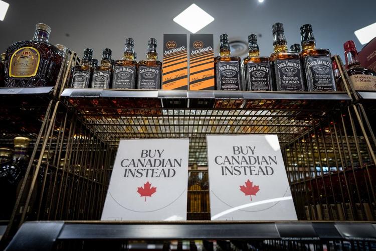B.C. has pulled red state liquor from the shelves in response to Trump's tariff