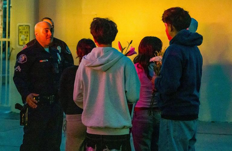 Police say 2 students turned themselves in after fatal stabbing outside California high school