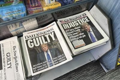 How the media covered the aftermath of Trump's conviction - and his remarks the following morning