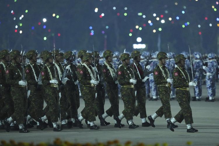 Myanmar military chief reaffirms election plans and calls for opposition to join politics