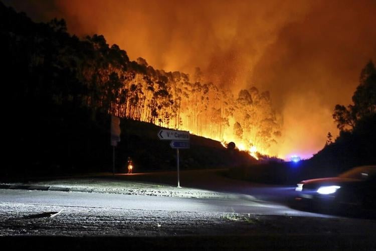 Portugal declares a state of calamity as wildfires rage out of control