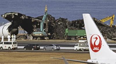 A timeline of key moments leading to Japan planes colliding. Human error is seen as a possible cause