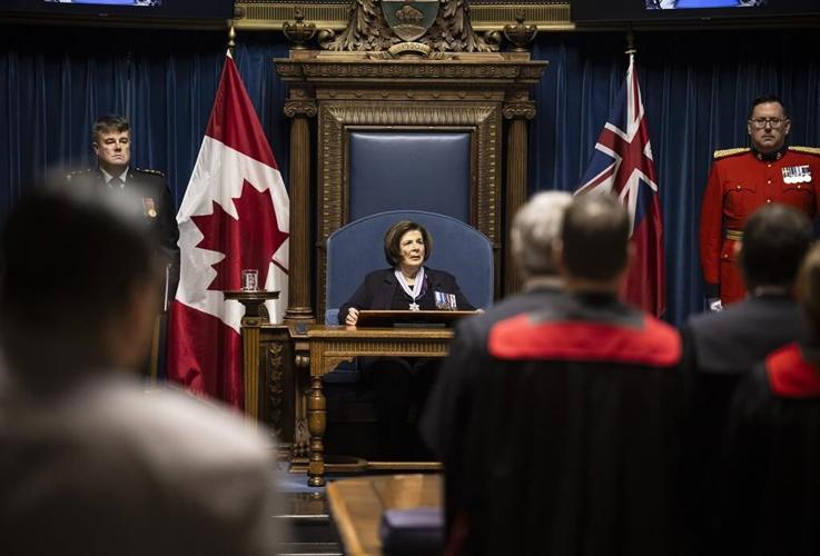 Manitoba promises more health-care workers, fuel tax suspension in throne speech