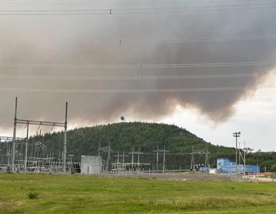 Power back on in western Labrador after wildfires knocked out transmission lines