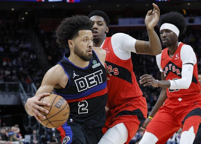 Cunningham's triple-double leads Pistons to 123-114 win over Raptors