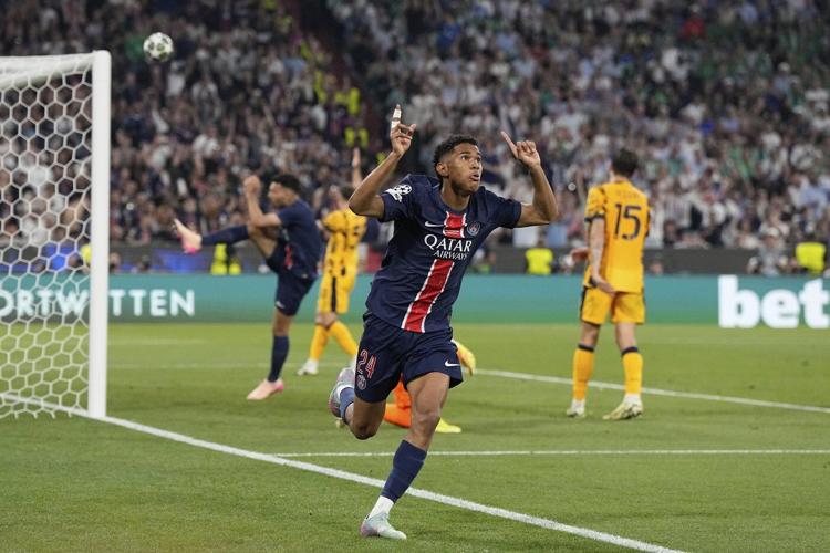 Doué double leads PSG thrashing of Inter Milan for first Champions League trophy