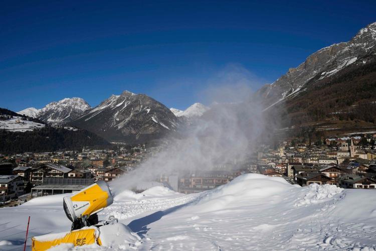 Italian expert's manufactured snow will play big role at the Milan Cortina Games