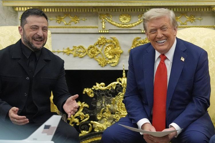 Thank you, Mr. President. Zelenskyy deploys gratitude diplomacy for second visit to Oval Office