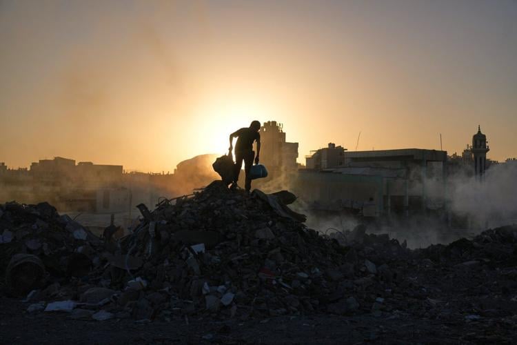 A bomb in Gaza's rubble wounds twins who thought it was a toy