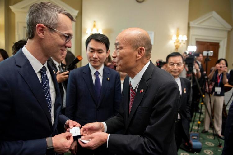 US Congress welcomes Taiwan's parliamentary leader to Washington, affirms support for the island