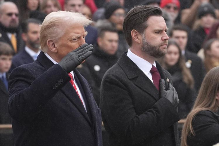 PHOTO COLLECTION: Trump Inauguration Arlington National Cemetery