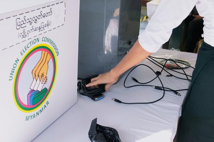 Myanmar holds its last election round with the army already certain to keep control over government