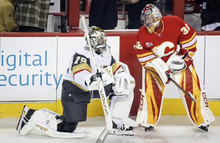Goalie Carter Hart to start for Vegas Golden Knights in Edmonton against Oilers