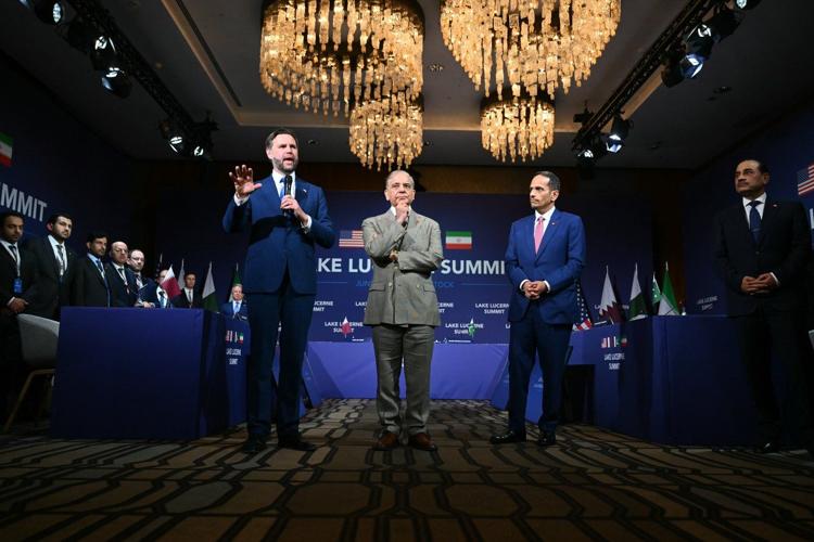 The Latest: Vance and Iranian negotiators are in Switzerland to work on deal's details