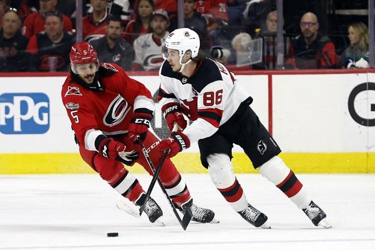 Hurricanes top Devils, go up 2-0 in 2nd-round playoff series