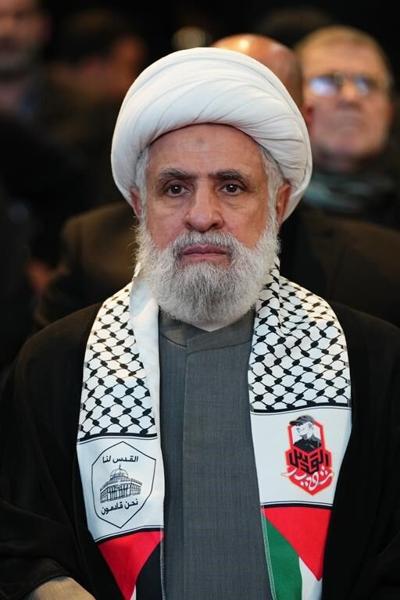 Who is Naim Kassem, the acting leader of Hezbollah?
