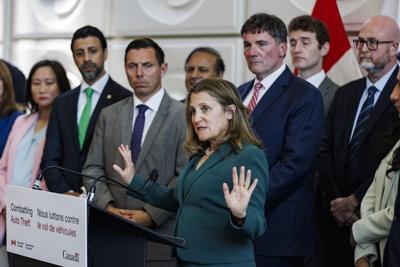 Feds unveil national plan to tackle auto theft, including Criminal Code changes