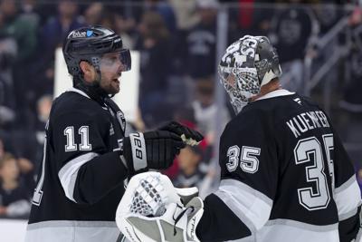 Kings arrive in Winnipeg with thoughts for those in fire-ravaged Los Angeles