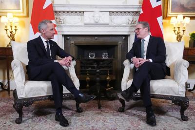 U.K. Prime Minister Keir Starmer to visit Ottawa before the G7 in Alberta