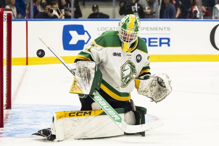 'Prove people wrong': Austin Elliott backstops Knights at Memorial Cup after WHL snub