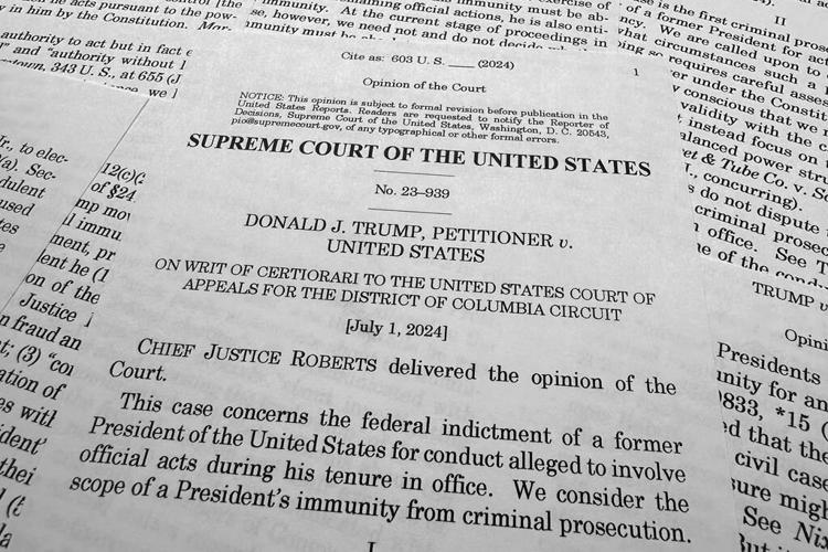Supreme Court rules ex-presidents have broad immunity, dimming chance of a pre-election Trump trial